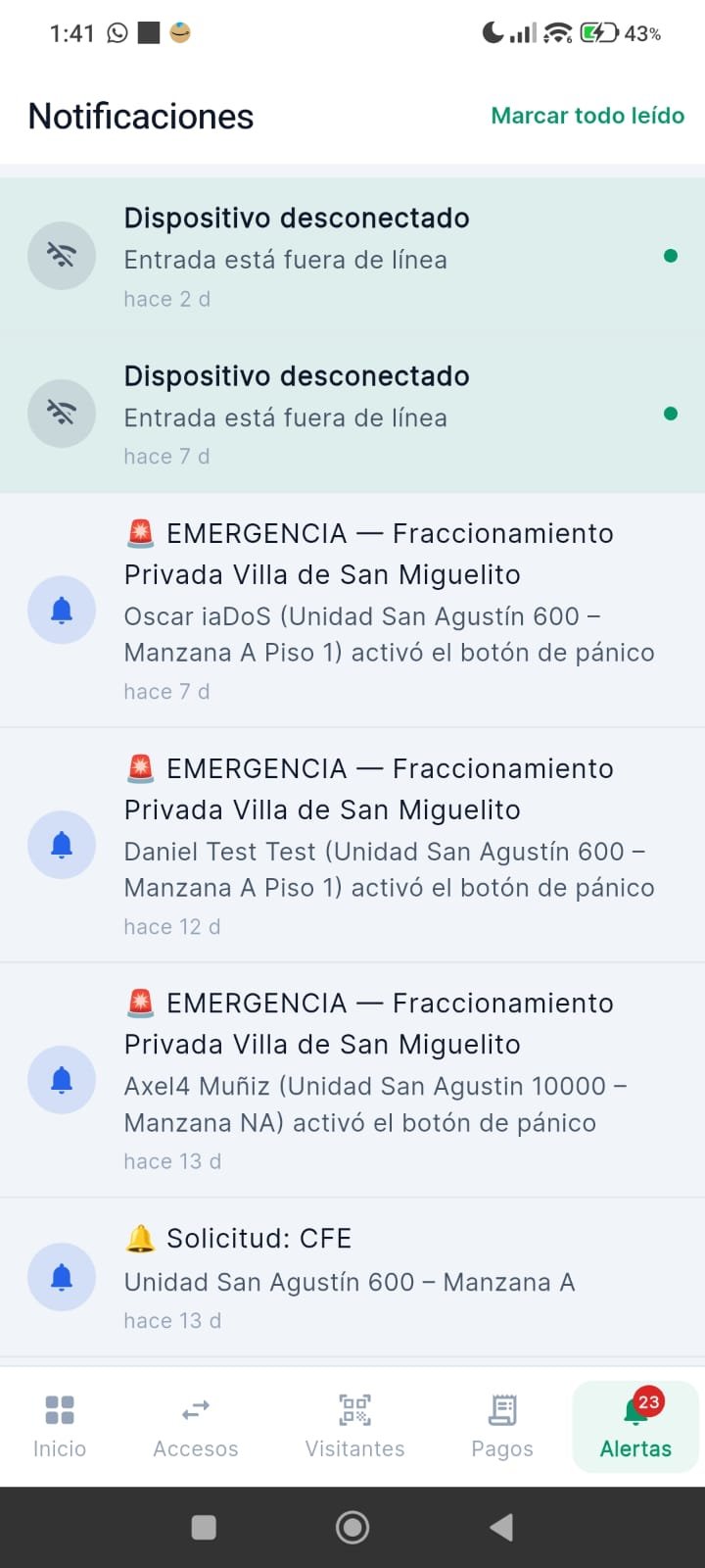 Notificaciones y alertas