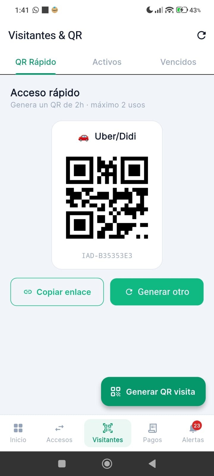 QR rápido Uber Delivery